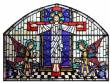 Central window behind the altar - enhanced. 